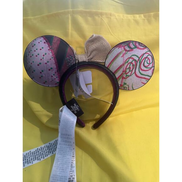 NWT Disney Parks NBC Nightmare Before Christmas Sally Bow Headband Ears - Picture 2 of 8